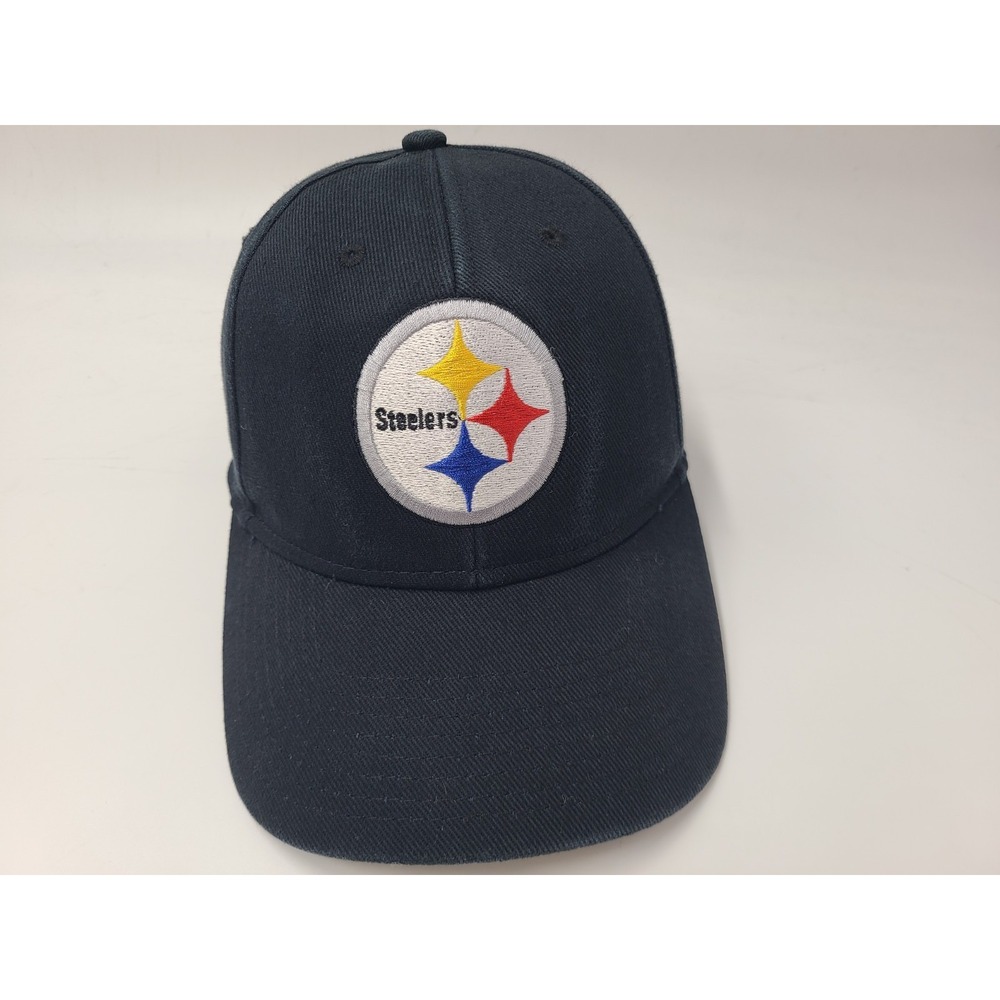 Pittsburgh Steelers Fan Favorite Adjustable Hat Cap Men Women NFL Football Black